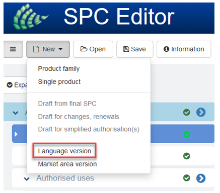 SPC editor screenshot